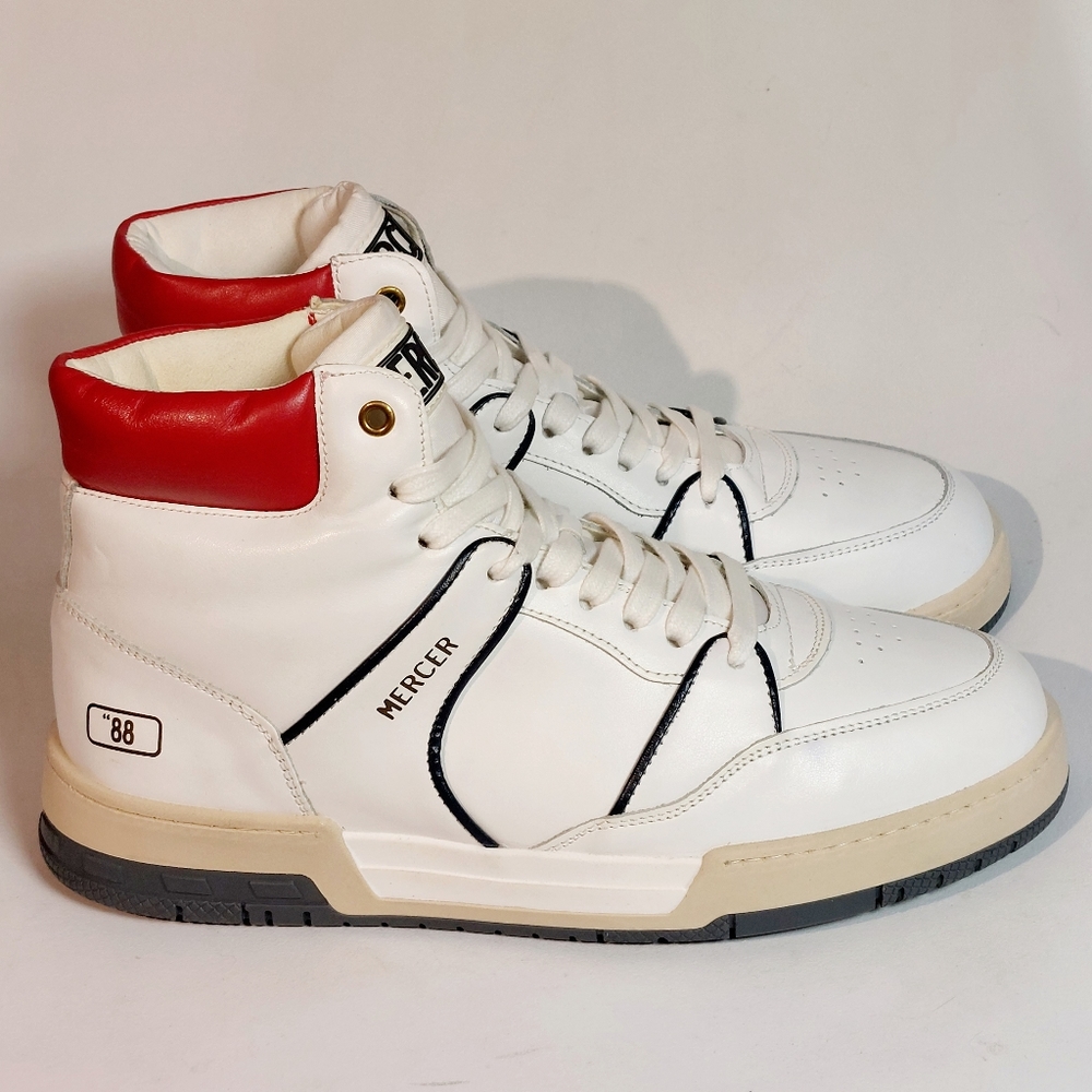 Mercer Amsterdam The Basket 88 leather hi-top sneaker,  EU40, NWT